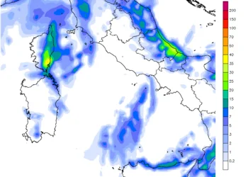 pcp12h 12 350x250 - Caldo quasi agli sgoccioli: da mercoledì temperature giù