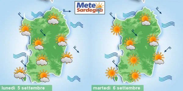 previsioni meteo sardegna 2 1 - Meteo Week End con sole e caldo. Poi cambiamento