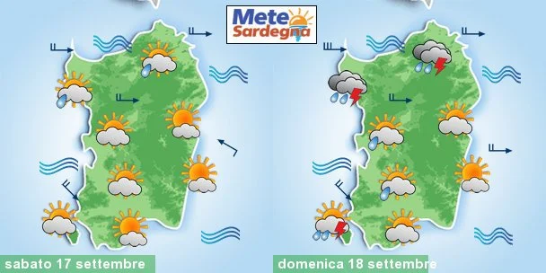 previsioni meteo sardegna 2 6 - Temporali intensi, ma non è finita qui. Nuova ondata di maltempo anche nei prossimi giorni