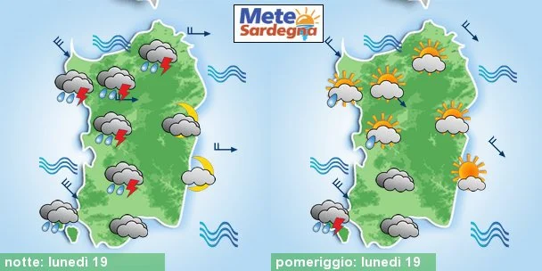 previsioni meteo sardegna 3 4 - Temporali intensi, ma non è finita qui. Nuova ondata di maltempo anche nei prossimi giorni