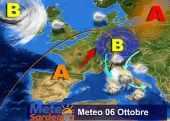 Meteo1 mts 3 350x250 - In settimana piogge sparse e prospettive di forte maltempo verso il weekend