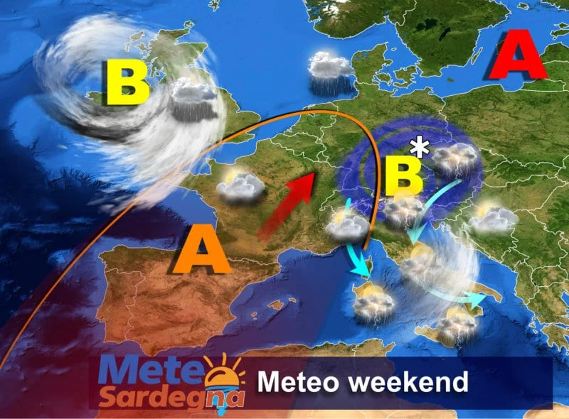 Meteo1 mts 5 - Migliora domenica, ma non durerà: da lunedì varie ondate di maltempo