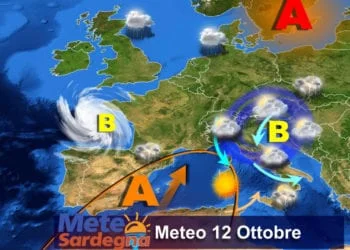 Meteo1 mts 8 350x250 - Variabile, con delle piogge giovedì e nel weekend