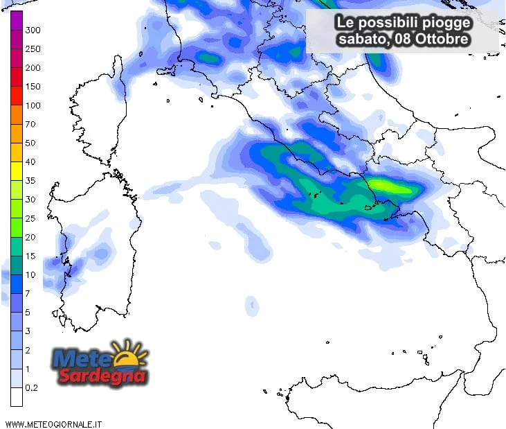 Piogge 4 - Piogge in arrivo da ovest: novità nelle prossime ore