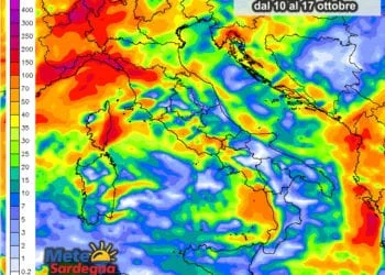 Piogge 5 350x250 - Variabile, con delle piogge giovedì e nel weekend