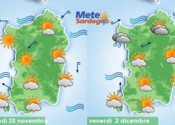 Meteo sardegna 5 350x250 - Settembre: tempesta di fulmini a Cagliari e Pirri