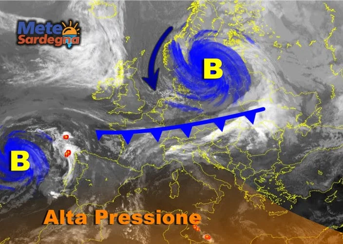 Meteosat sardegna - Irruzione fredda su nord Europa: svolta meteo la prossima settimana