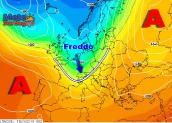 Multimodel 350x250 - Mercoledì piogge su est Sardegna, poi variabile. Peggiora forte sabato