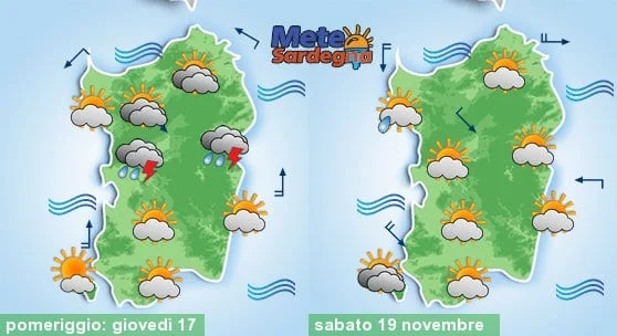 Previsioni 3 - Ancora temporali, poi variabile. Incerto il peggioramento di sabato