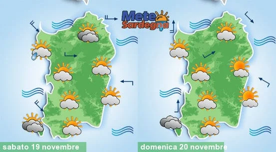 Previsioni 4 - Sabato qualche pioggia, poi migliora. Alta Pressione per qualche giorno