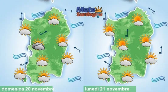 Previsioni sardegna 1 - Domenica schiarisce, meteo migliore a inizio settimana