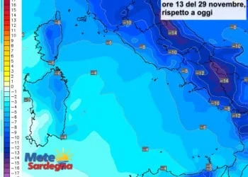 Variazioni termiche 1 350x250 - Settembre: tempesta di fulmini a Cagliari e Pirri