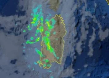 radar 1 350x250 - Mercoledì piogge su est Sardegna, poi variabile. Peggiora forte sabato