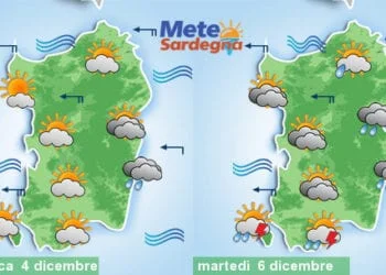 Meteo Sardegna 1 350x250 - Settembre: tempesta di fulmini a Cagliari e Pirri