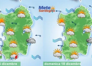 Meteo Sardegna 3 350x250 - Freddo sotto l'albero di Natale?