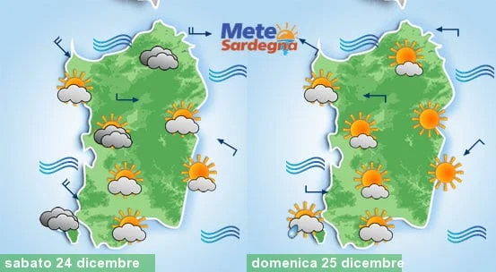 Meteo Sardegna 6 1 - Natale dal sapore...primaverile, arriva il super Anticiclone. Novità a inizio 2017?