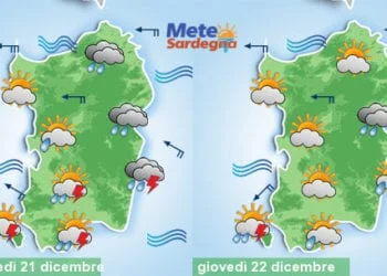 Meteo sardegna 6 350x250 - San Silvestro e Capodanno al freddo. Il meteo sino all'Epifania