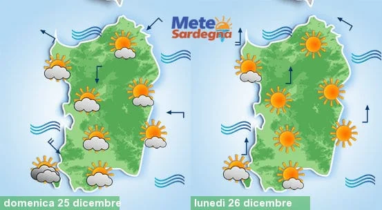 Meteo sardegna 7 - Un buon Natale... col sole!