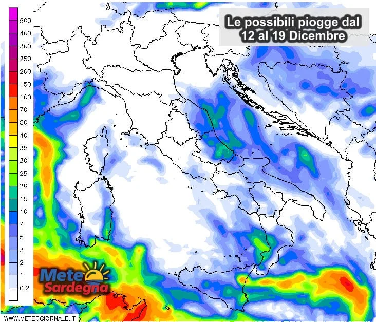 Piogge 2 - Monitoriamo la Depressione Atlantica del weekend