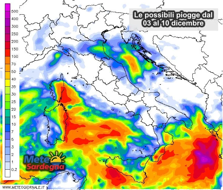 Piogge - Quanto pioverà nei prossimi giorni? Sarà super maltempo?