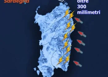 sardegna piogge ingenti 350x250 - San Silvestro e Capodanno al freddo. Il meteo sino all'Epifania