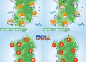 Meteo Sardegna 1 350x250 - Ecco dove si trova il freddo Artico in questo momento