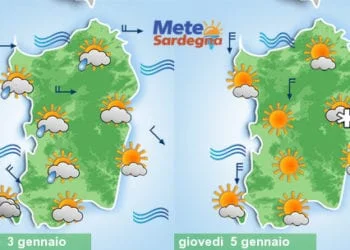 Meteo Sardegna 350x250 - Ecco dove si trova il freddo Artico in questo momento