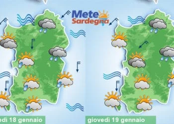 Meteo sardegna 3 2 350x250 - Tempesta in Sardegna: è emergenza meteo con allerta Protezione Civile. Piogge intense sulla neve