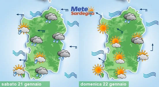 Meteo sardegna 4 1 - Dopo la neve, le grandi piogge: sabato possibili nubifragi