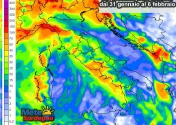 Pioggia sardegna 350x250 - Prime piogge tra venerdì e sabato, poi il meteo peggiorerà con forza