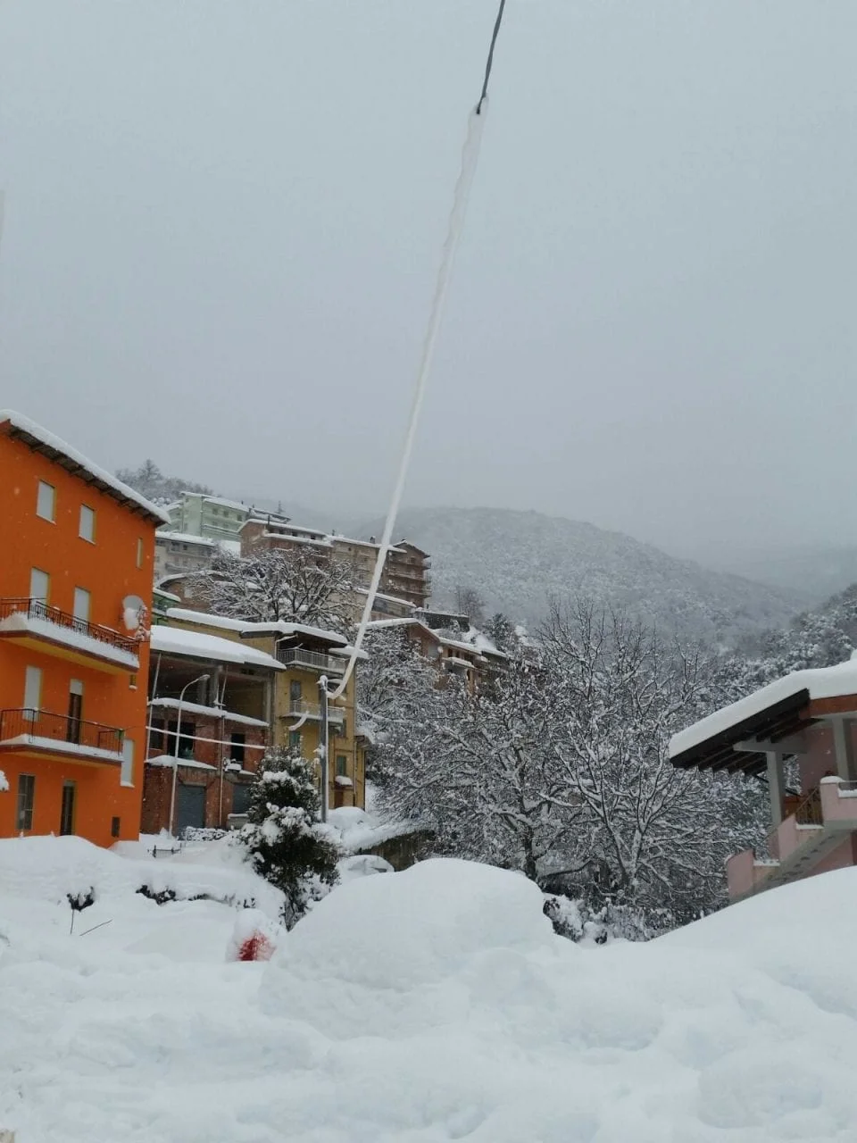 desulo3 - Centri montani della Barbagia in difficoltà causa neve