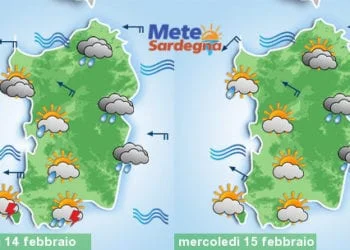 Meteo Sardegna 3 1 350x250 - 1° weekend di marzo col maltempo: ecco quanto pioverà