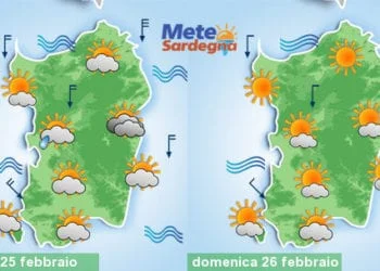 Meteo sardegna 10 350x250 - 1° weekend di marzo col maltempo: ecco quanto pioverà