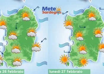 Meteo sardegna 11 350x250 - 1° weekend di marzo col maltempo: ecco quanto pioverà