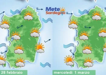 Meteo sardegna 12 350x250 - 1° weekend di marzo col maltempo: ecco quanto pioverà