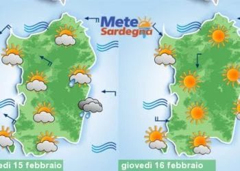 Meteo sardegna 5 350x250 - 1° weekend di marzo col maltempo: ecco quanto pioverà