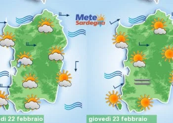 Meteo sardegna 7 350x250 - 1° weekend di marzo col maltempo: ecco quanto pioverà