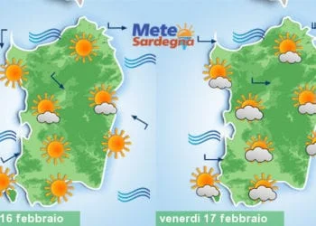 Meteosardegna 1 350x250 - 1° weekend di marzo col maltempo: ecco quanto pioverà