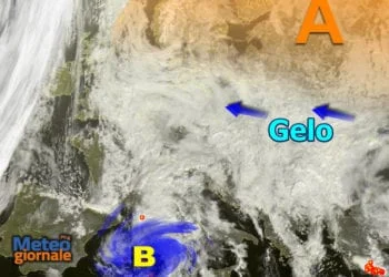 Sat 350x250 - Scirocco porterà altre piogge su Sardegna orientale. Mite a ovest