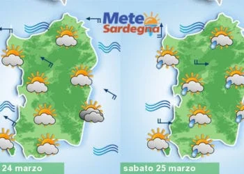 Meteo Sardegna 2 1 350x250 - Settimana Santa col sole, salvo qualche pioggia martedì