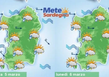 Meteo Sardegna 3 350x250 - Arriva lo Scirocco, poi sabato piogge. Domenica sole