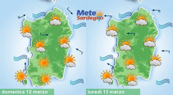 Meteo sardegna 8 - Domenica meteo da gite fuori porta, ma come sarà la prossima settimana?