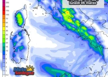 Piogge 1 350x250 - Arriva lo Scirocco, poi sabato piogge. Domenica sole