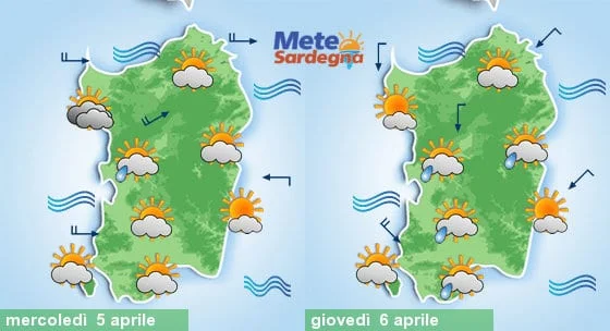 Meteo sardegna 2 - Ci aspettano altri temporali e giovedì peggiora