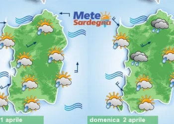 Meteo sardegna 350x250 - Settimana Santa col sole, salvo qualche pioggia martedì