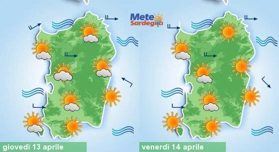 Meteosardegna 1 - Il bel tempo ci accompagnerà sino a Pasquetta