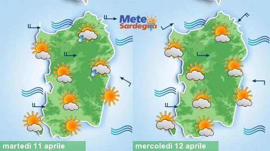 Meteosardegna - Settimana Santa col sole, salvo qualche pioggia martedì