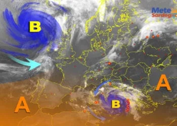 Meteosat 350x250 - Settimana Santa col sole, salvo qualche pioggia martedì