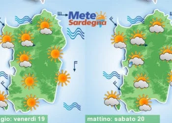 Meteo sardegna 11 350x250 - Giugno: esordio d'estate all'insegna del caldo africano