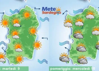 Meteo sardegna 4 1 350x250 - Giugno: esordio d'estate all'insegna del caldo africano